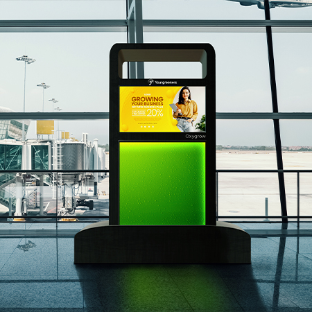 oxygrow at airport